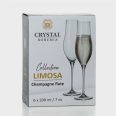 Pahare de sampanie Bohemia Limosa 200 ml cutie
