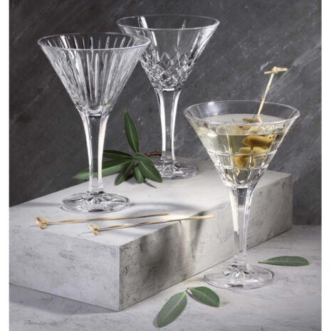 Pahare martini din Cristal Bohemia 280 ml Pahare martini din Cristal Bohemia 280 ml