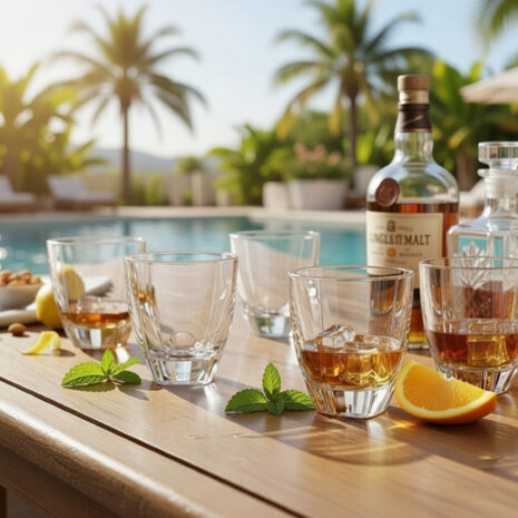 Set 6 Pahare Whisky Cristal Bohemia Fjord 270ml