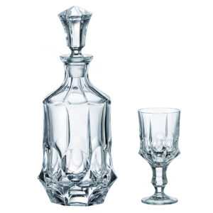 Set 7 Piese Cristal Bohemia Vin Soho