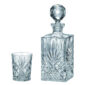 Set 6 Pahare Whisky cu Sticla Cristal Bohemia Elington