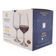 Pahare de Vin Rosu Bohemia Apus 450 ml
