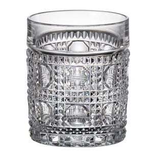 Set 6 Pahare Whisky Cristal Bohemia Diamond Eyes 320 ml