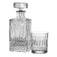 Set 6 Pahare Whisky cu Sticla Cristal Bohemia Windsor
