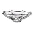 Bol din Cristal Bohemia Bromelias 35 cm