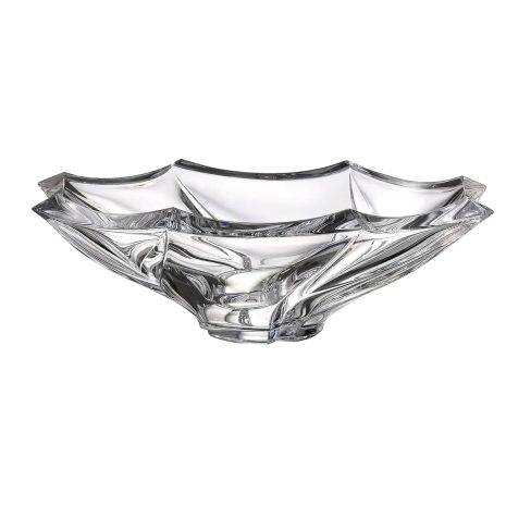 Bol din Cristal Bohemia Bromelias 35 cm