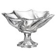 Bol din Cristal Bohemia cu Picior Bromelias 33 cm