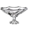 Bol din Cristal Bohemia cu Picior Bromelias 35 cm
