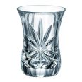 Set 6 Pahare Tuica Cristal Bohemia Armudu Ribbon 120 ml