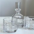 Set 2 Pahare de Whisky cu Sticla din Cristal Bohemia Dover