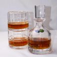 Set 2 Pahare Whisky cu Decantor din Cristal Bohemia Timesquare