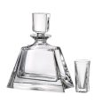 Set 6 Pahare Tuica cu Sticla Cristal Bohemia Kathrene