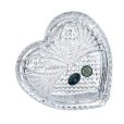 Caseta Bijuterii din Cristal Bohemia Inima 13 cm
