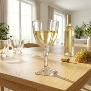 Set 6 Pahare Vin Alb Bohemia Arezzo 270 ml
