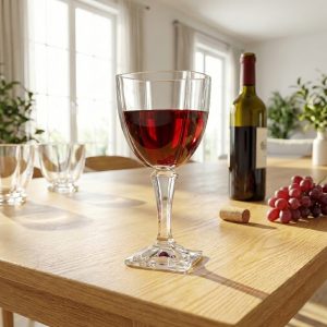 Set 6 Pahare Vin Rosu Bohemia Arezzo 300 ml