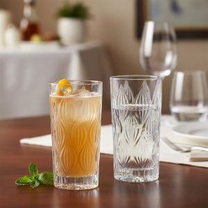 Set 6 Pahare Apa Bohemia Onion 330 ml