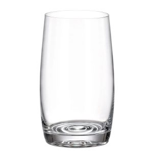Set 6 Pahare Apa Bohemia Pavo Aqua 380 ml