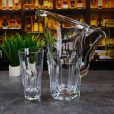 Set 6 Pahare Apa cu Carafa Bohemia Apollo