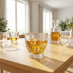 Set 6 Pahare Whisky Bohemia Arezzo 320 ml
