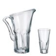 Set 6 Pahare Apa cu Carafa Bohemia Apollo