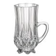 Set 6 Cani Ceai din Cristal Bohemia Diamond 100 ml