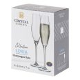 Pahare de Sampanie Bohemia Loxia 210 ml