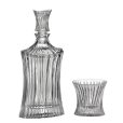 Set 6 Pahare Whisky cu Sticla Cristal Bohemia Orcan