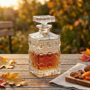 Decanter din Cristal Bohemia Diamond Eyes 700 ml