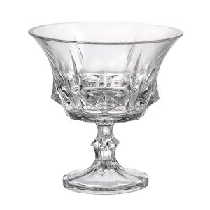 Set 6 Boluri Cristal Bohemia cu Picior Soho 12 cm