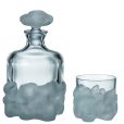 Set 6 Pahare Whisky cu Sticla Cristal Bohemia Stone
