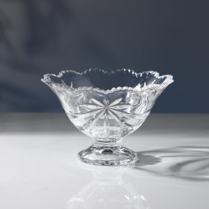 Bol din Cristal Bohemia cu Picior 25.5 cm