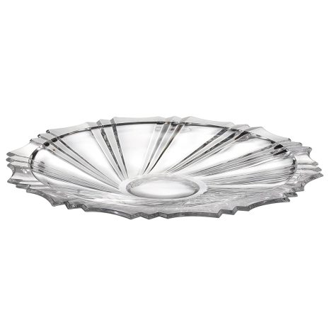 Platou din Cristal Bohemia Ikaros 33 cm Platou din Cristal Bohemia Ikaros 33 cm