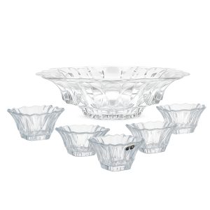 Set 6+1 Boluri Cristal Bohemia Lina