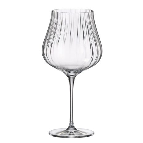 Set 6 Pahare Vin Rosu Bohemia Limosa Optic 740 ml