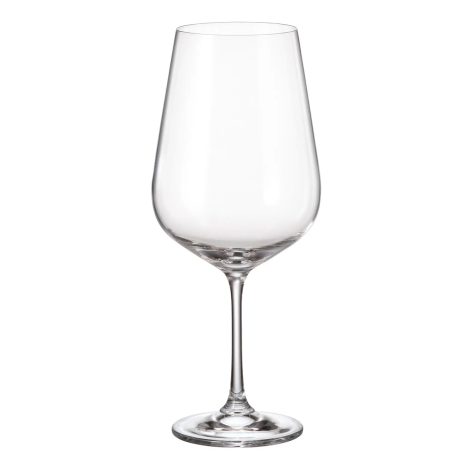 Set 6 Pahare Vin Rosu Bohemia Dora Strix 850 ml