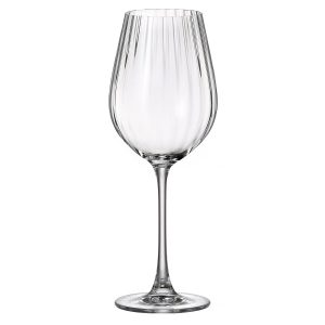 Set 6 Pahare Vin Rosu Bohemia Columba Optic 500 ml