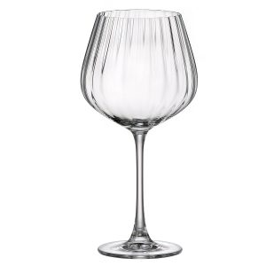 Set 6 Pahare Vin Rosu Bohemia Columba Optic 650 ml