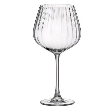 Set 6 Pahare Vin Rosu Bohemia Columba Optic 650 ml