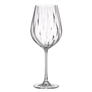 Set 6 Pahare Vin Rosu Bohemia Cora 650 ml