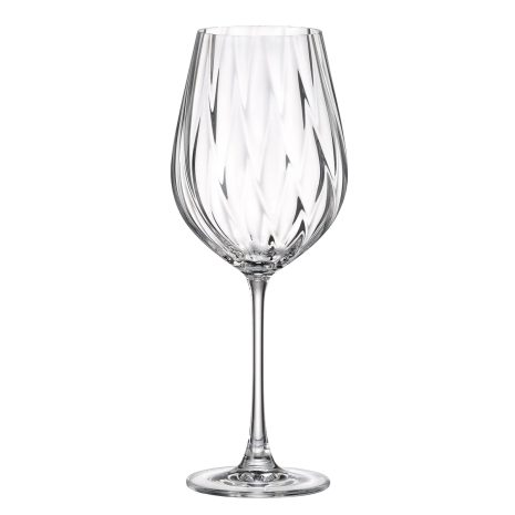 Set 6 Pahare Vin Rosu Bohemia Cora 650 ml