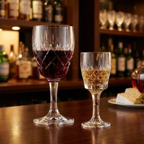 Set 12 Pahare Vin si Aperitiv Cristal Bohemia Angela