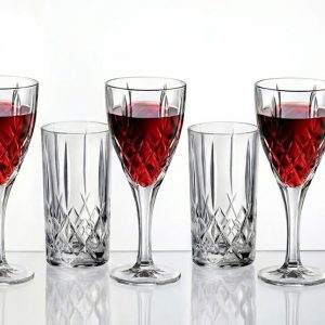 Set 12 Pahare Cristal Bohemia Brixton