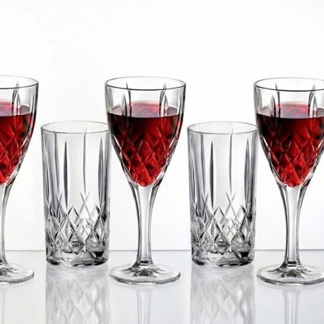 Set 12 Pahare Cristal Bohemia Brixton