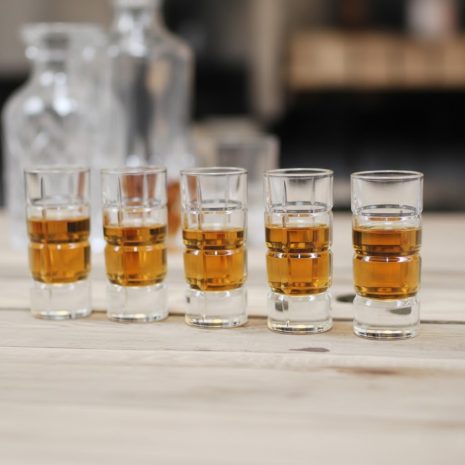 Set 12 Pahare Shot Cristal Bohemia Timesquare 40 ml