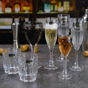 Set 30 Pahare Sampanie Whisky Vin Shot Bohemia Safari