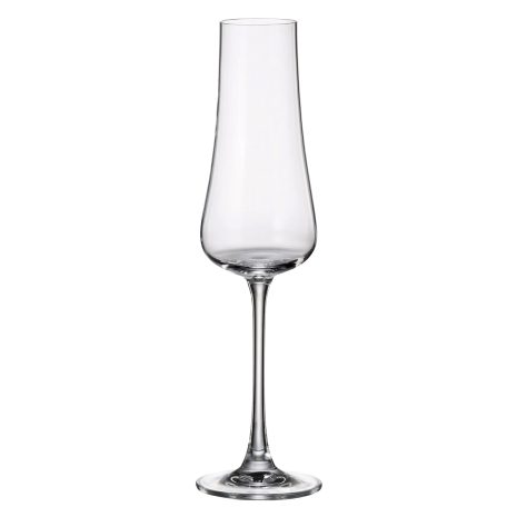 Set 6 Pahare Sampanie Bohemia Iduna 250 ml