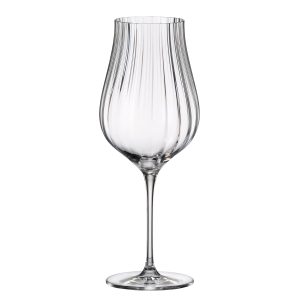 Set 6 Pahare Vin Rosu Bohemia Limosa Optic 650 ml