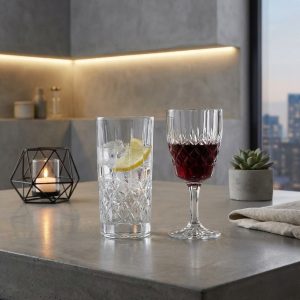 Set de 12 Pahare Cristal Bohemia Angela