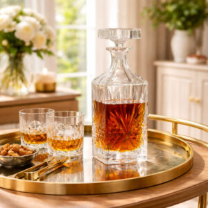 Decantor Whisky Cristal Bohemia Gregory 850 ml