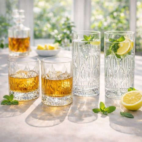 Set 12 Pahare Apa Whisky Bohemia Onion